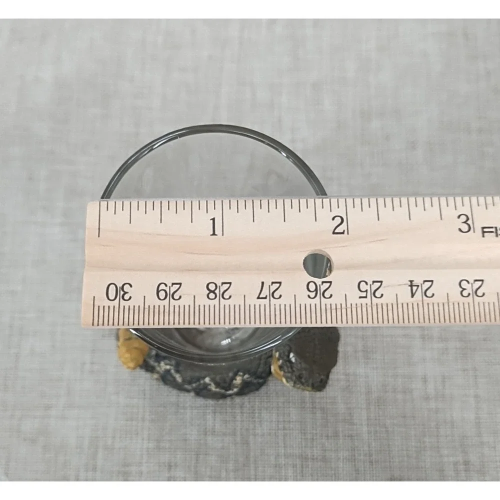 Rattlesnake Shot Glass 3 3/4